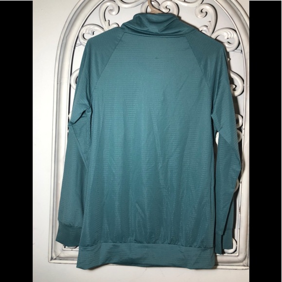 Sese Code M Long Sleeve Cowl Neck Athletic Shirt - Picture 2 of 3